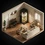 Odlingstält-kit 90x90x200 RQS