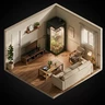 Odlingstält-kit 120x120x200 RQS