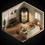 Odlingstält-kit 120x120x200 RQS