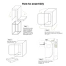 Odlingstält-kit 60×60×180 RQS