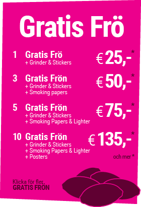 gratis cannabis frön