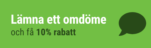 Får 10% rabatt på din beställning för att placera en översyn